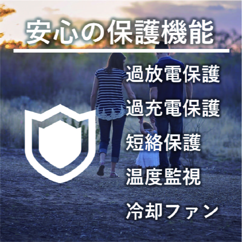 安心の保護機能