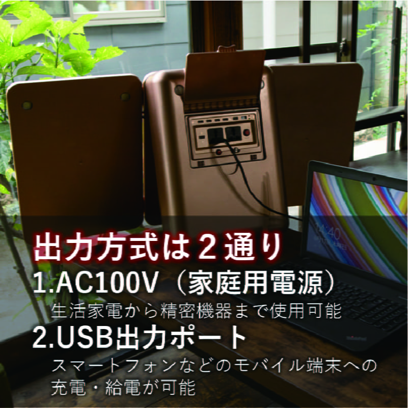 出力方式は２通り